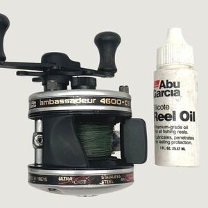 Abu Garcia Ambassadeur 4600-C3 The Original Baitcasting Reel Made in Sweden RH